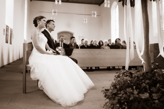 Brautpaar Kirche